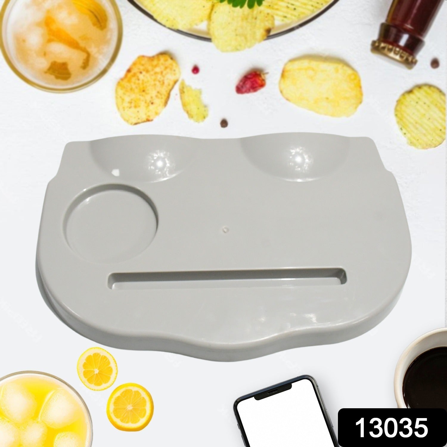 Snack and Drink Holder Tray Snack and Drink Holder Tray